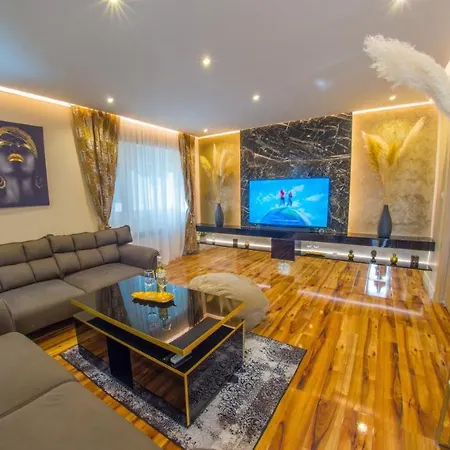 Luxury Black And Gold Apartment Mostar